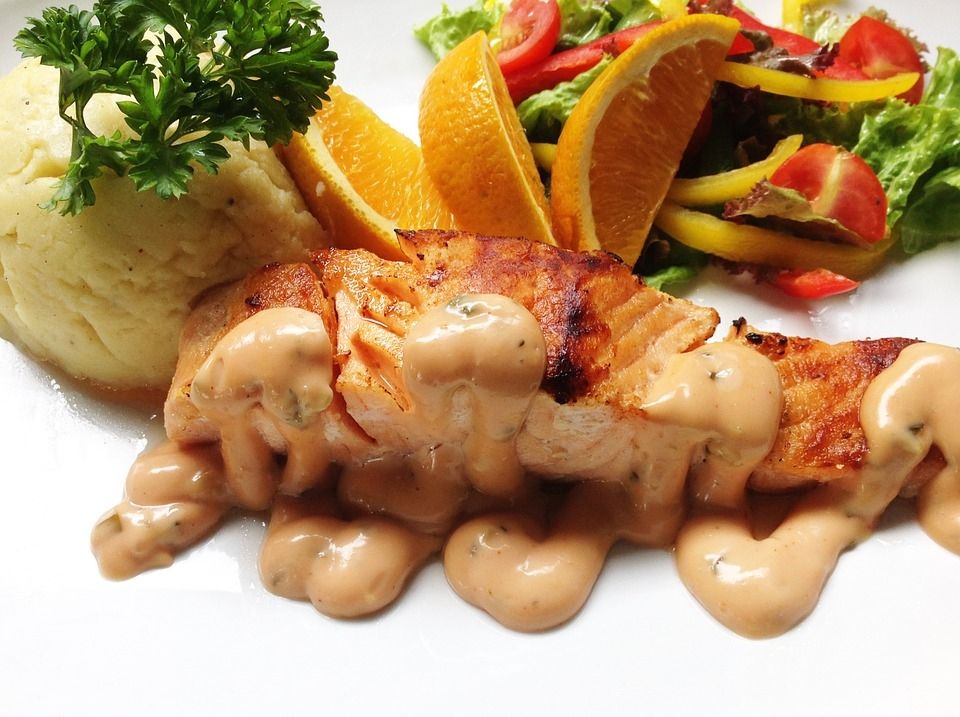 Gerookte zalm Gerookte zalm