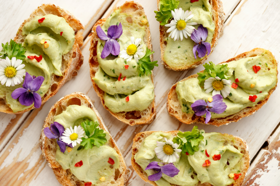 Eetbare bloemen om van te smullen