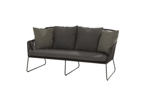 4SO Accor lounge bank 2.5-zits antraciet incl. 5 kussens