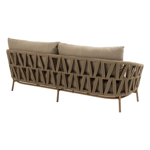 4 Seasons Outdoor Biarritz loungeset – 3‑zits bank + 2 lounge stoelen + Sofie salontafels - afbeelding 6