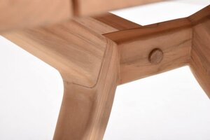 4SO 6x Flores dining groen + Taste 4SO Bel air teak tafel 240 cm - afbeelding 4