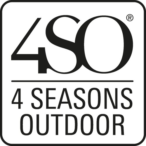 4SO Azzurro 300 cm. Ø zand met houtlook frame - afbeelding 10