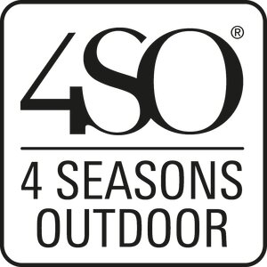 4SO Azzurro 300 cm. Ø zand met houtlook frame - afbeelding 10