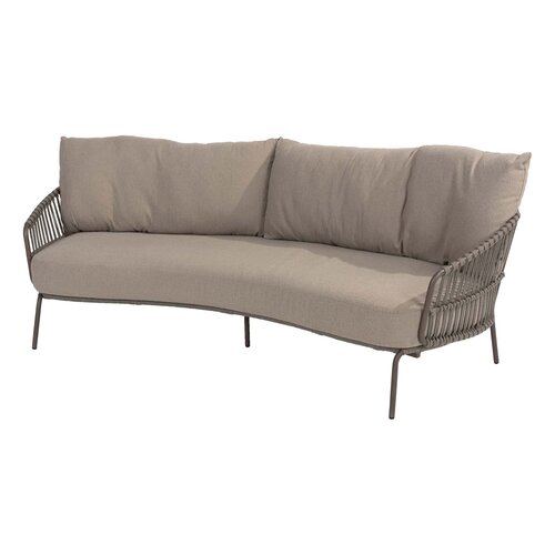 4SO Capalbio organische 3-zits lounge bank incl. 3 kussens - afbeelding 1
