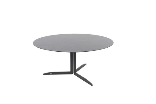 4SO Embrace tafel (incl onderstel) antraciet 160 cm. Ø