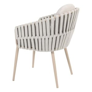 4SO Eva dining 6x + Manolo tafel 240x103cm LATTE - afbeelding 7