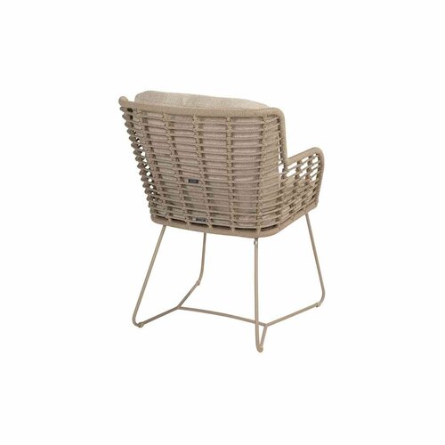 4SO Fabrice dining stoel latte incl. 2 kussens - afbeelding 4