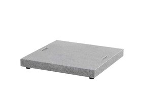 4SO Granieten voet antraciet 125 kg. - afbeelding 1