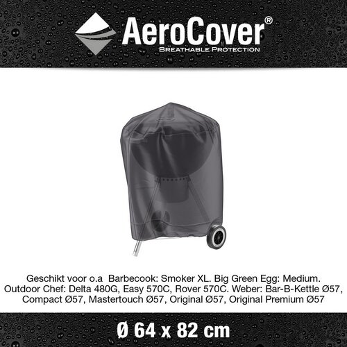 AeroCover beschermhoes Bbq hoes ø57cm - afbeelding 1