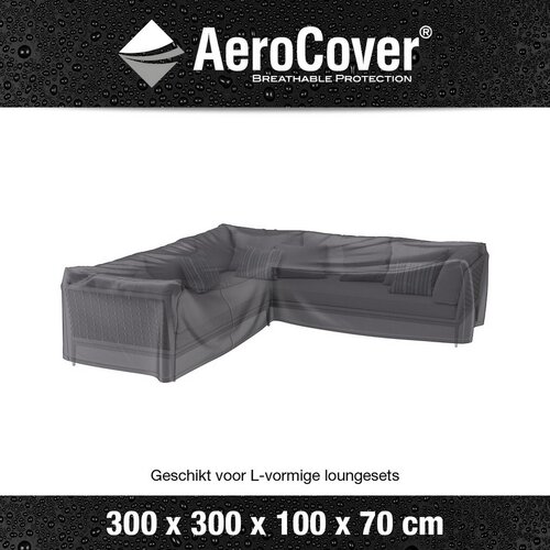 AeroCover beschermhoes loungeset hoekset 300x300x100xH70 - afbeelding 1