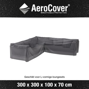 AeroCover beschermhoes loungeset hoekset 300x300x100xH70 - afbeelding 1