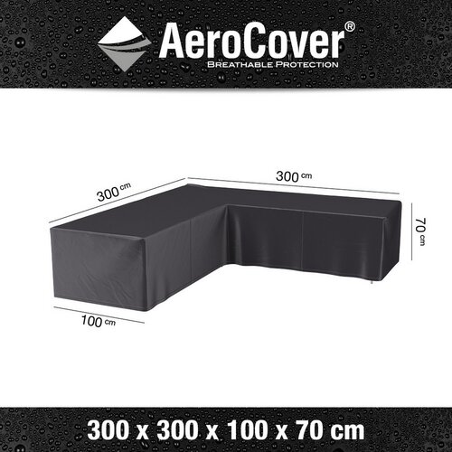 AeroCover beschermhoes loungeset hoekset 300x300x100xH70 - afbeelding 2
