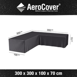 AeroCover beschermhoes loungeset hoekset 300x300x100xH70 - afbeelding 2