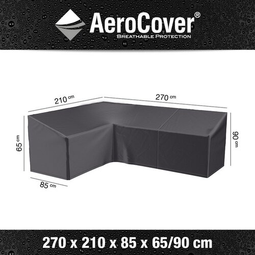 AeroCover beschermhoes loungeset hoekset links 270x210x85xH65/90 - afbeelding 1