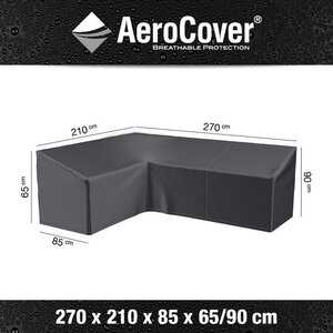 AeroCover beschermhoes loungeset hoekset links 270x210x85xH65/90 - afbeelding 1