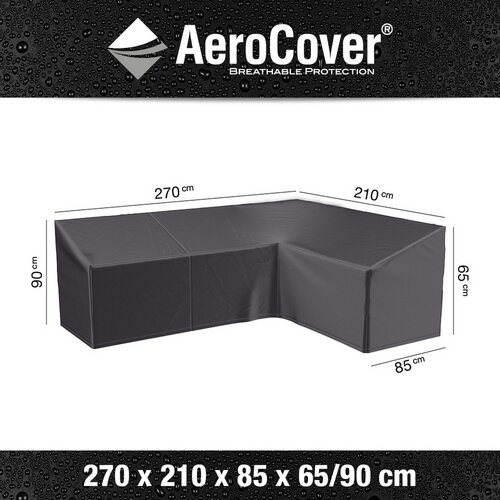 AeroCover beschermhoes loungeset hoekset rechts 270x210x85xH65/90 - afbeelding 1