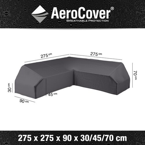 AeroCover beschermhoes Loungeset platformhoes 275x275x90xH30/45/70 - afbeelding 2