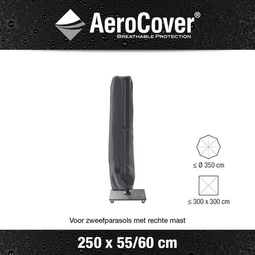 AeroCover beschermhoes Zweefparasolhoes H250x55/60 - afbeelding 1