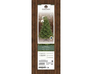 Alba fir prelit dia127-H210cm-2400L groen/warm wit - afbeelding 1
