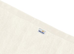 Nesling Coolfit balkondoek, 80 x 500cm, Gebroken Wit. - afbeelding 2