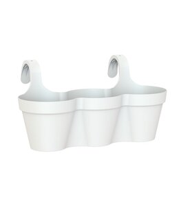 Artevasi Balkonpot capri triple  d54cm wit