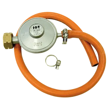 Barbecook gasregulator Nederland met slang 30mbar