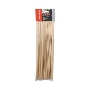 Barbecook set van 100 spiesen uit bamboe 30cm