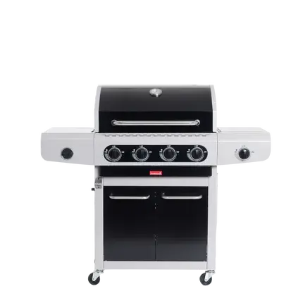 Barbecook Siesta 412 Black Edition gasbarbecue 132x56x118cm - afbeelding 1