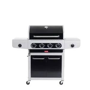 Barbecook Siesta 412 Black Edition gasbarbecue 132x56x118cm - afbeelding 1