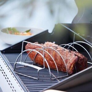 Barbecook vlees- en ribrek uit rvs 34.5x20x15cm - afbeelding 2