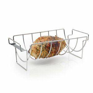 Barbecook vlees- en ribrek uit rvs 34.5x20x15cm - afbeelding 3