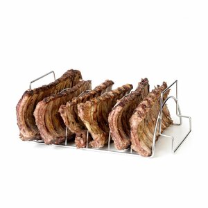 Barbecook vlees- en ribrek uit rvs 34.5x20x15cm - afbeelding 4