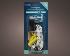 Lumineo objects Batterijvervang zwart L300cm - afbeelding 2