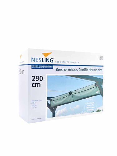 Nesling beschermhoes Harmonica schaduwdoek 290cm. - afbeelding 3