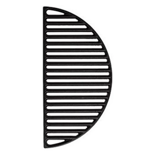 Best Charcoal Half Moon Cast Iron - Grid - Large