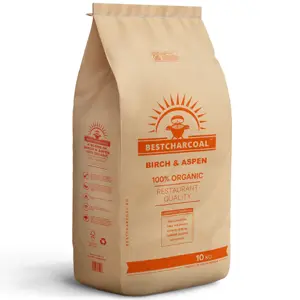 Best Charcoal Birch & Aspen - Restaurant Quality - 10KG - afbeelding 1