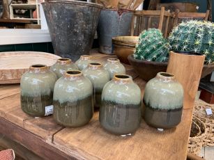 Bloempotten binnen