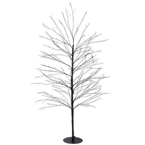 Boom 1000 LED flash klassiek warm wit IP44 trafo hoogte 150 cm zwart – timer en dimmer - afbeelding 2