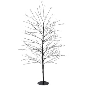 Boom 1500 LED flash klassiek warm wit IP44 trafo hoogte 180 cm zwart – timer en dimmer - afbeelding 2