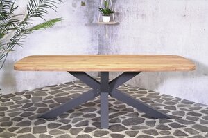 Brighton teak table with alu frame 220 cm - afbeelding 7