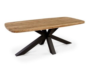 Brighton teak table with alu frame 220 cm - afbeelding 2
