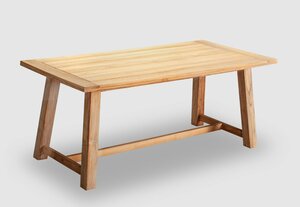 Briley dining tafel, Teak 180 x 90 cm - afbeelding 1