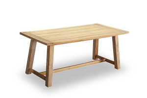 Own Living Briley dining tafel 180cm, Teak - afbeelding 2