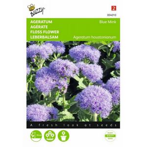 Buzzy® Ageratum, Leverbalsem Blue Mink - afbeelding 1