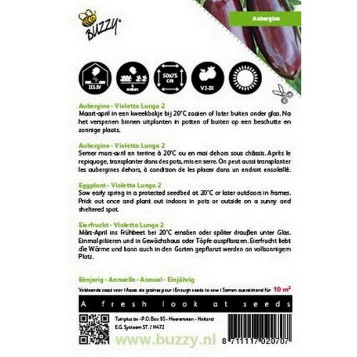 Buzzy® Aubergine Violetta Lunga 2 - afbeelding 2