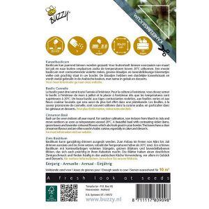 Buzzy® Basilicum Canella - afbeelding 2