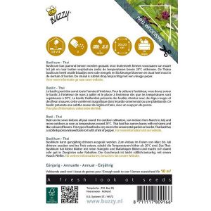 Buzzy® Basilicum Siam of Thai - afbeelding 2