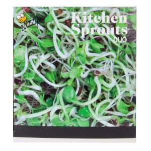 Buzzy® Bio Duo Spruitgroente potten met schaal (6) - afbeelding 1