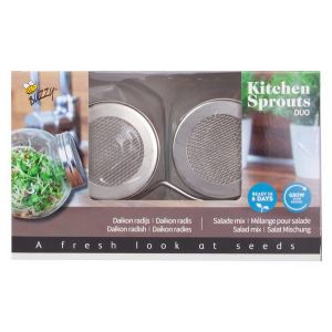 Buzzy® Bio Duo Spruitgroente potten met schaal (6) - afbeelding 5