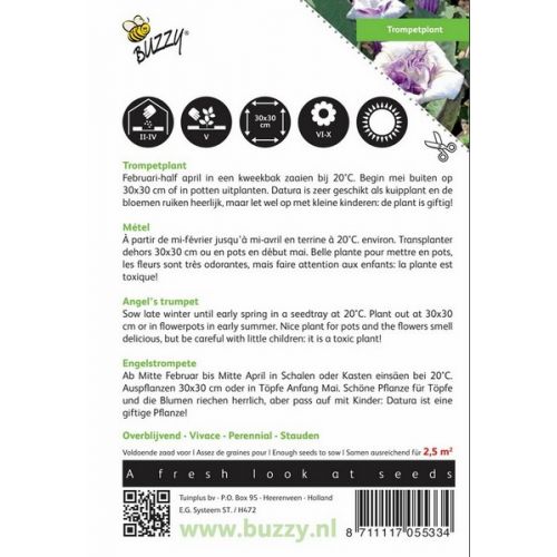Buzzy® Datura, Trompetplant - afbeelding 2